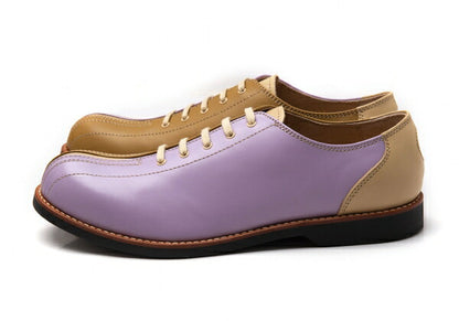 COMME des GARCONS HOMME PLUS 13AW Beige Purple Shoes Size 27cm
