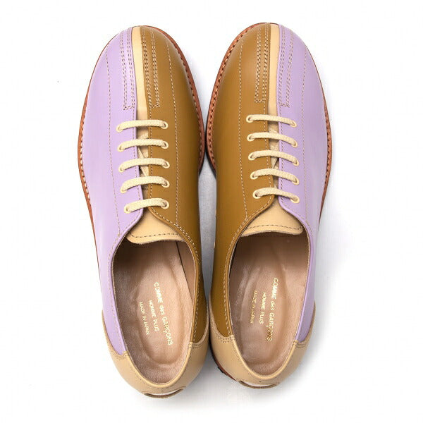 COMME des GARCONS HOMME PLUS 13AW Beige Purple Shoes Size 27cm