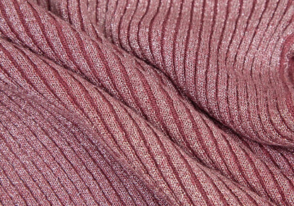 Jean Paul GAULTIER HOMME Glitter Mixed Knit Pink Size 48