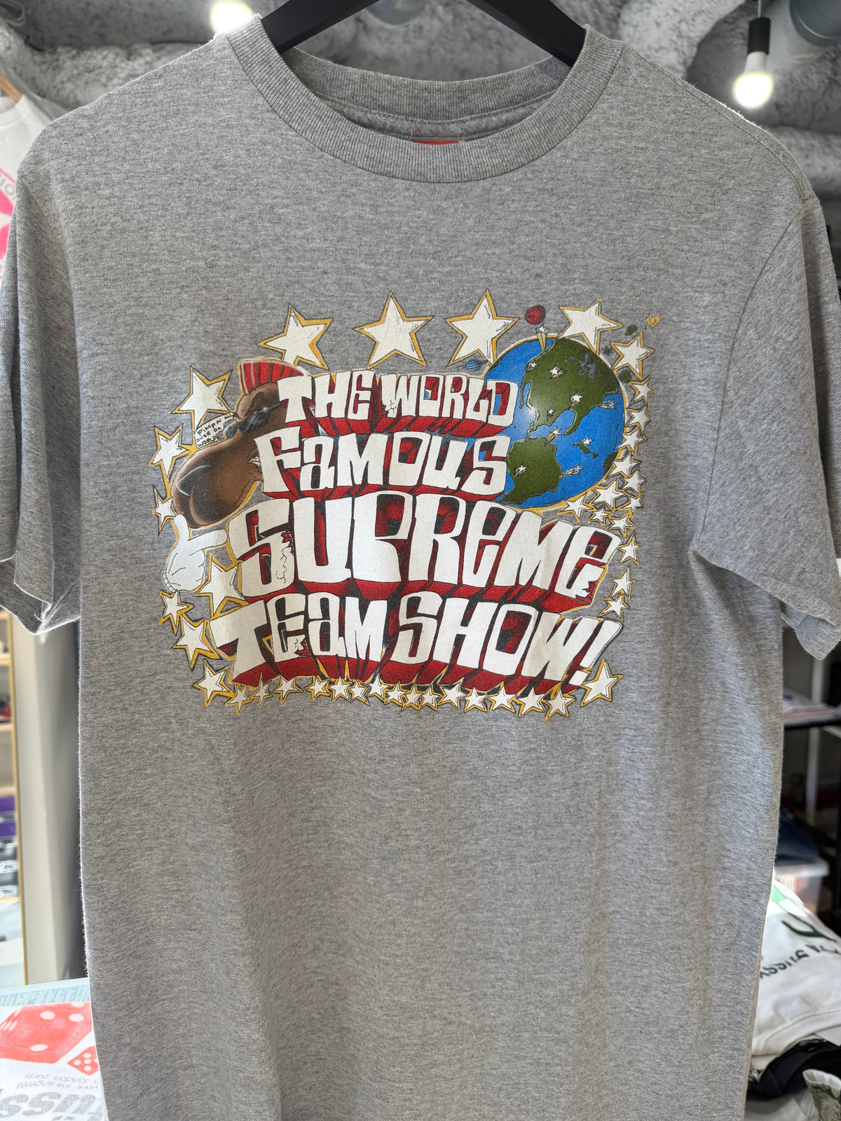 SUPREME 07SS Joe Cool T-Shirt Gray Size M