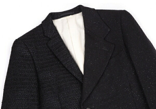 COMME des GARCONS HOMME PLUS Glitter Jacket Black Size XS