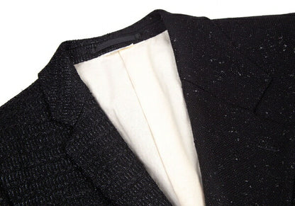 COMME des GARCONS HOMME PLUS Glitter Jacket Black Size XS