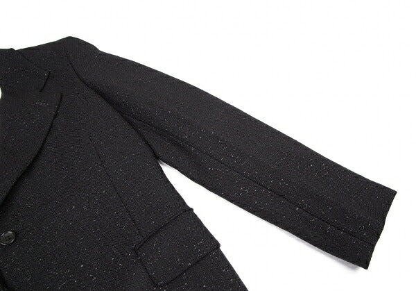 COMME des GARCONS HOMME PLUS Glitter Jacket Black Size XS