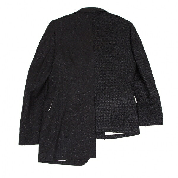 COMME des GARCONS HOMME PLUS Glitter Jacket Black Size XS