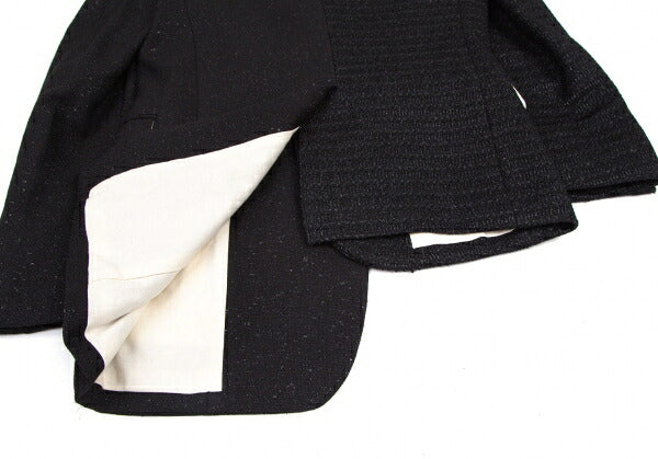 COMME des GARCONS HOMME PLUS Glitter Jacket Black Size XS