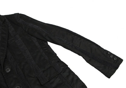 COMME des GARCONS HOMME PLUS Cotton Jacket Black Size XS