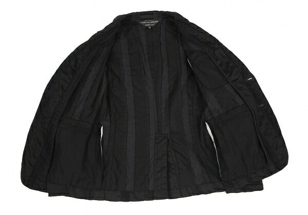 COMME des GARCONS HOMME PLUS Cotton Jacket Black Size XS
