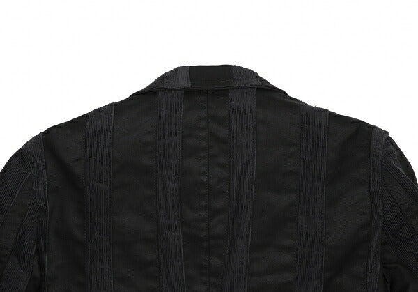COMME des GARCONS HOMME PLUS Cotton Jacket Black Size XS