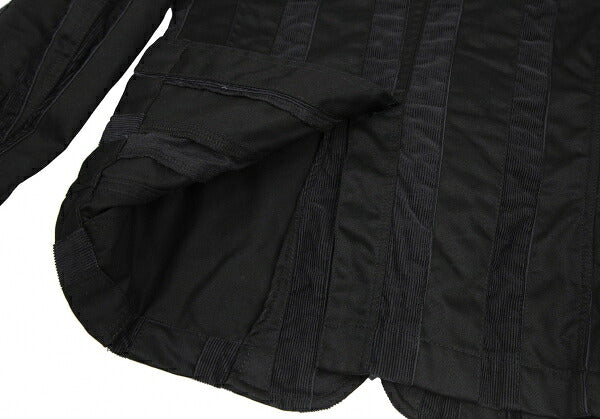 COMME des GARCONS HOMME PLUS Cotton Jacket Black Size XS
