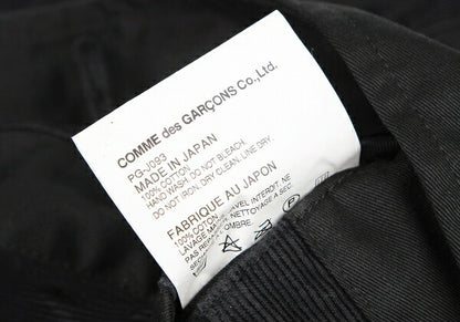 COMME des GARCONS HOMME PLUS Cotton Jacket Black Size XS