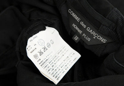 COMME des GARCONS HOMME PLUS Cotton Jacket Black Size XS