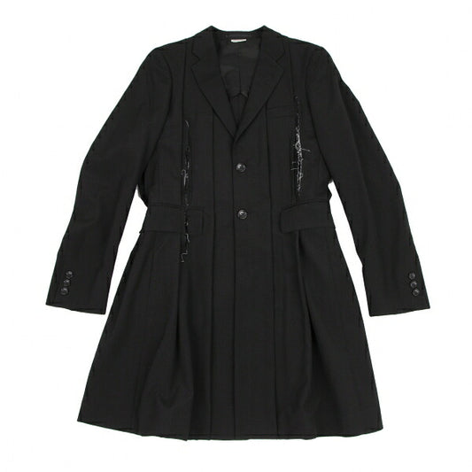 COMME des GARCONS HP 19SS Cutting Design Coat Black Size XS