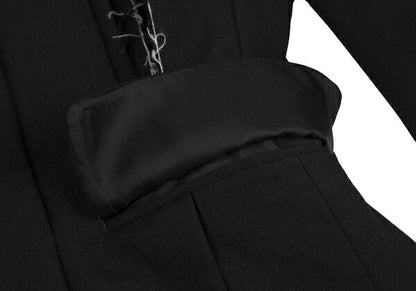 COMME des GARCONS HP 19SS Cutting Design Coat Black Size XS