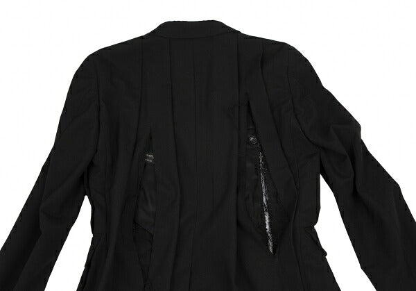 COMME des GARCONS HP 19SS Cutting Design Coat Black Size XS