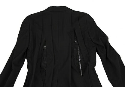 COMME des GARCONS HP 19SS Cutting Design Coat Black Size XS