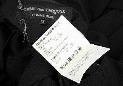 COMME des GARCONS HP 19SS Cutting Design Coat Black Size XS