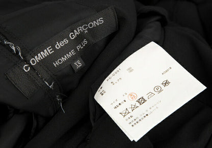 COMME des GARCONS HP 19SS Cutting Design Coat Black Size XS