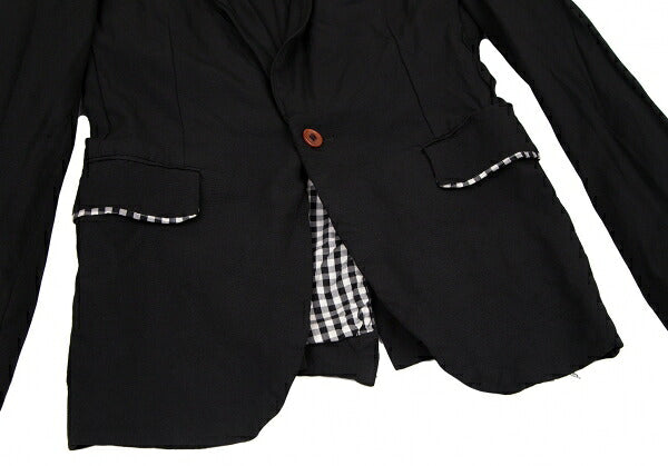 COMME des GARCONS HOMME PLUS Paneled Jacket Black Size XS