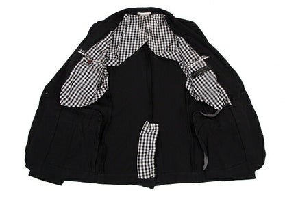 COMME des GARCONS HOMME PLUS Paneled Jacket Black Size XS