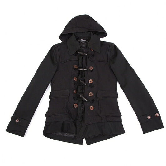 COMME des GARCONS HOMME PLUS 09AW Wool Jacket Black Size XS
