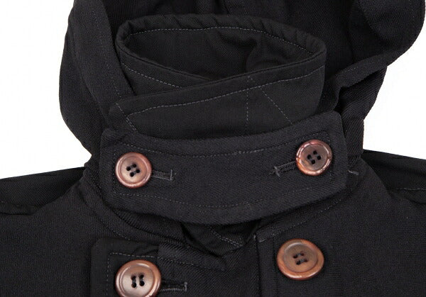 COMME des GARCONS HOMME PLUS 09AW Wool Jacket Black Size XS