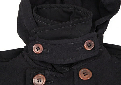 COMME des GARCONS HOMME PLUS 09AW Wool Jacket Black Size XS
