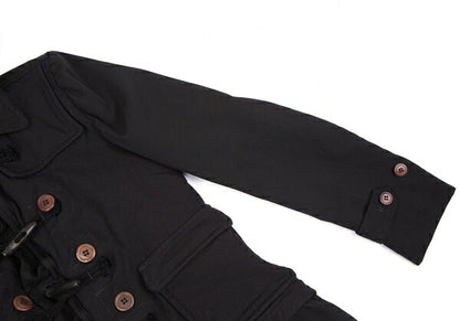 COMME des GARCONS HOMME PLUS 09AW Wool Jacket Black Size XS