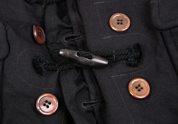 COMME des GARCONS HOMME PLUS 09AW Wool Jacket Black Size XS