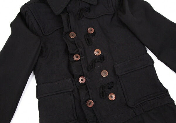 COMME des GARCONS HOMME PLUS 09AW Wool Jacket Black Size XS