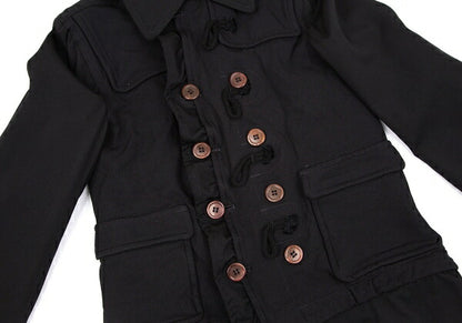 COMME des GARCONS HOMME PLUS 09AW Wool Jacket Black Size XS