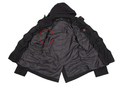 COMME des GARCONS HOMME PLUS 09AW Wool Jacket Black Size XS