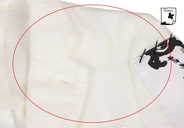 COMME des GARCONS HOMME PLUS Pile Applique White Coat Size XS