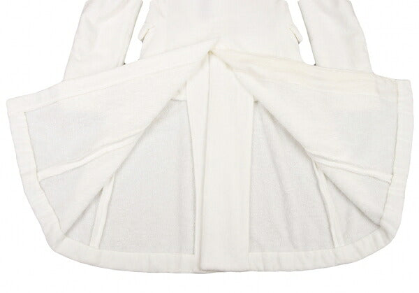 COMME des GARCONS HOMME PLUS Pile Applique White Coat Size XS