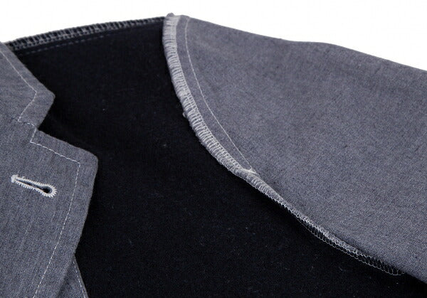 COMME des GARCONS SHIRT Dyed Mixed Jacket Navy Size S