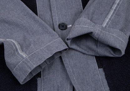 COMME des GARCONS SHIRT Dyed Mixed Jacket Navy Size S
