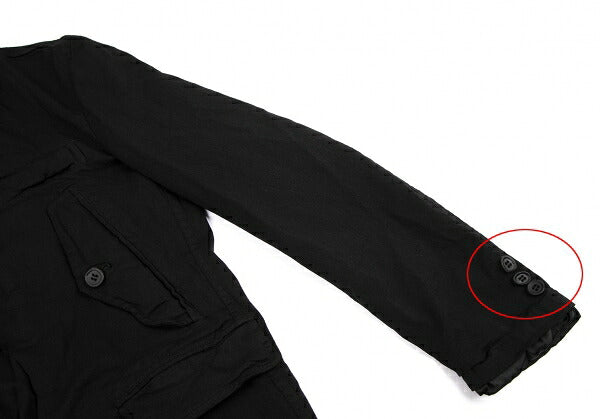 COMME des GARCONS HOMME Poly Jacket Black Size S