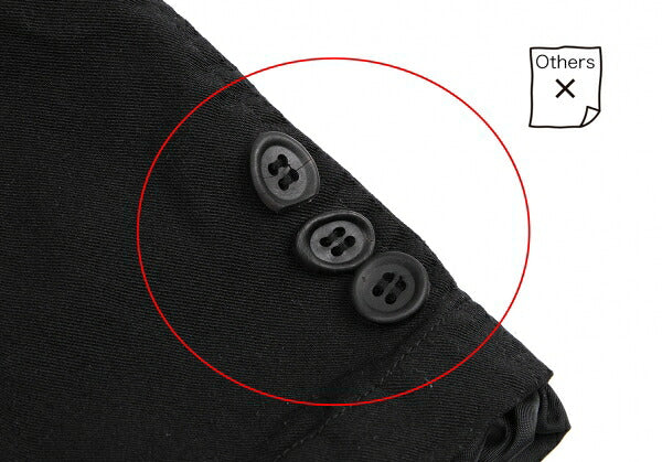 COMME des GARCONS HOMME Poly Jacket Black Size S