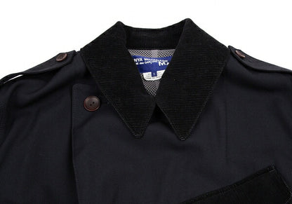 JUNYA WATANABE MAN 18AW Reflector Wool Coat Blue Size S