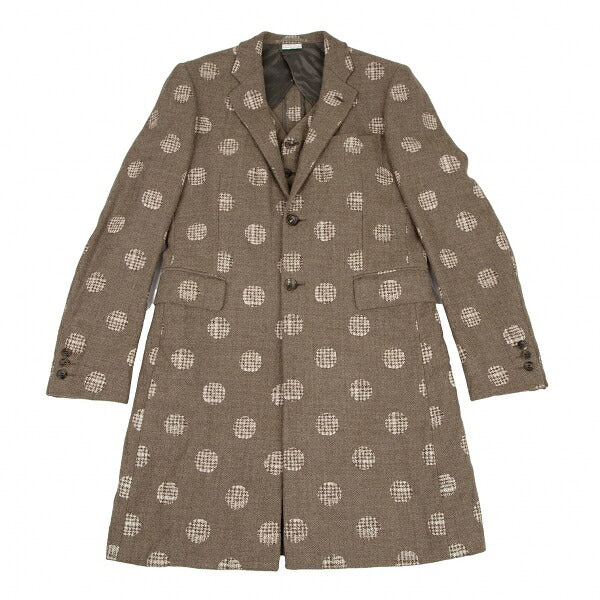 COMME des GARCONS HOMME PLUS Protector Vest Brown Size XS
