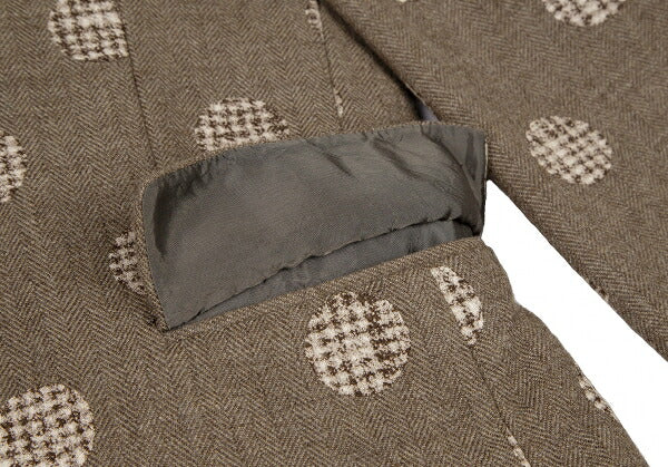 COMME des GARCONS HOMME PLUS Protector Vest Brown Size XS