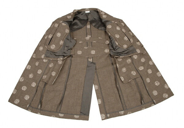 COMME des GARCONS HOMME PLUS Protector Vest Brown Size XS