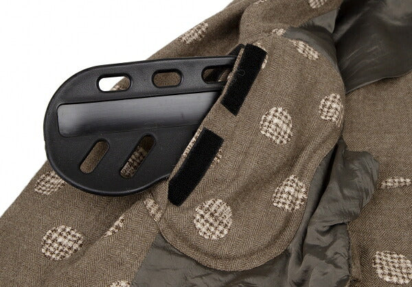 COMME des GARCONS HOMME PLUS Protector Vest Brown Size XS