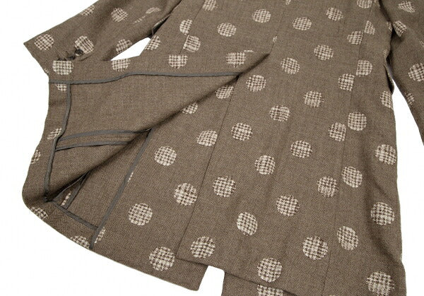 COMME des GARCONS HOMME PLUS Protector Vest Brown Size XS