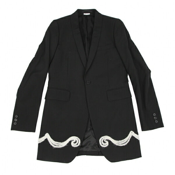 COMME des GARCONS HOMME PLUS 13AW Shawl Jacket Black Size XS