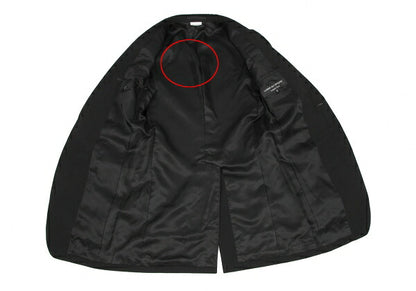 COMME des GARCONS HOMME PLUS 13AW Shawl Jacket Black Size XS