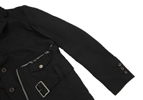 COMME des GARCONS HOMME PLUS Poly Jacket Black Size XS