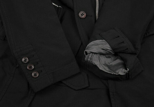 COMME des GARCONS HOMME PLUS Poly Jacket Black Size XS
