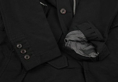 COMME des GARCONS HOMME PLUS Poly Jacket Black Size XS