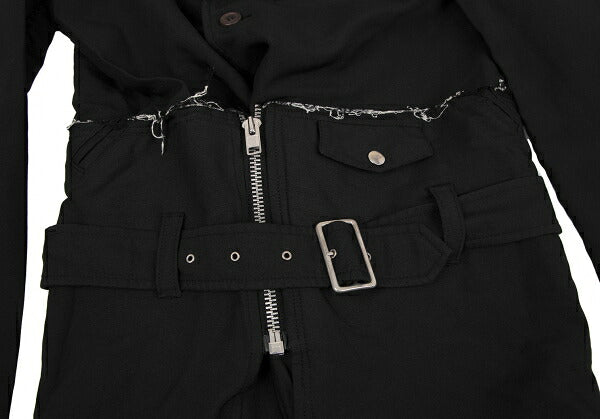 COMME des GARCONS HOMME PLUS Poly Jacket Black Size XS