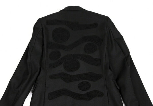 COMME des GARCONS HOMME PLUS 14AW Wool Jacket Black Size XS